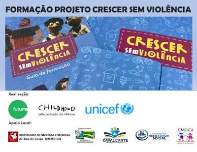 Canal Futura promove em Cavalcante (GO) o curso  “Formação Projeto Crescer sem Violência”