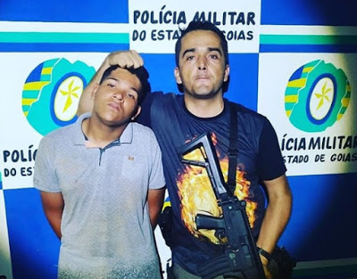 Estudante de 18 anos que matou professor a facadas em Águas Lindas de Goiás é preso em Nova Roma (GO)