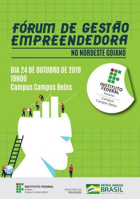 IF Goiano vai receber o Fórum de Gestão Empreendedora. Evento ocorre no dia 24