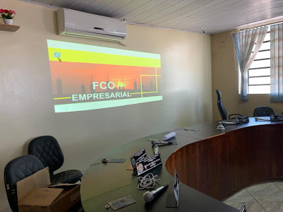 Prefeito de São Domingos (GO) recebe integrantes do Banco do Brasil. O tema foi o financiamento a baixo custo do FCO