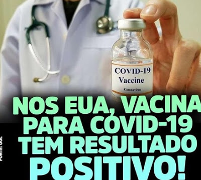 Nos EUA, vacina contra Covid-19 tem resultado positivo e seguro