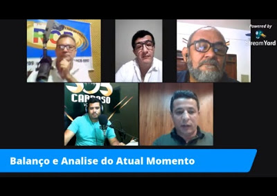 Na live, trouxemos o perigo do “vírus da imbecilidade”