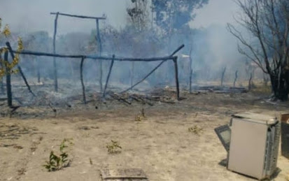 Difícil: Incêndio na Chapada dos Veadeiros atinge quatro casas em Cavalcante-GO