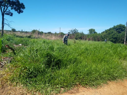 Em São João da Aliança (GO), homem espanca companheira; com a chegada “dos canas”, acusado parte para o enfrentamento e se dá mal