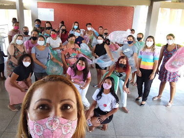 Associação de mulheres empreendedoras doa kits maternidades para “mãezinhas”