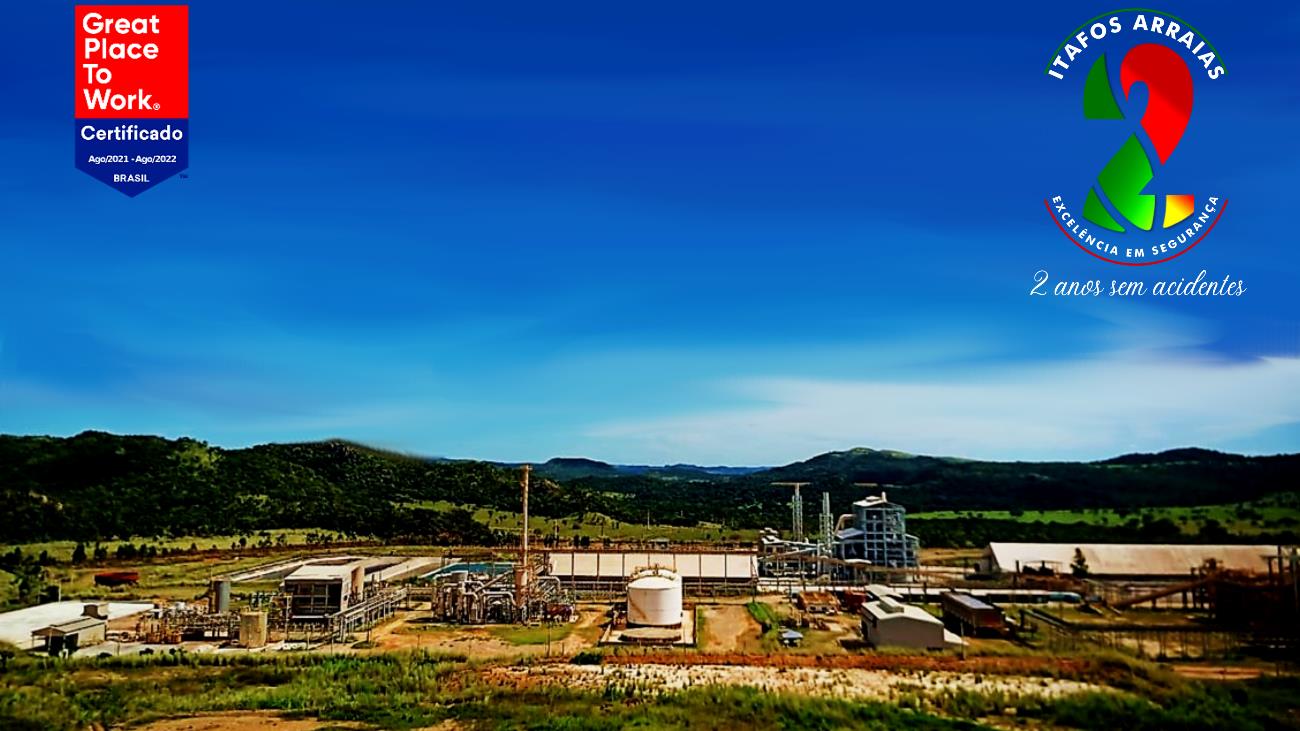 Itafós vai reiniciar planta de ácido sulfúrico em Arraias (TO); 50 empregos diretos e dezenas de empregos indiretos até janeiro