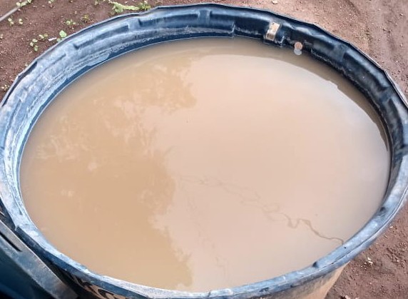 Água barrenta na Canabrava (TO) e bomba quebrada