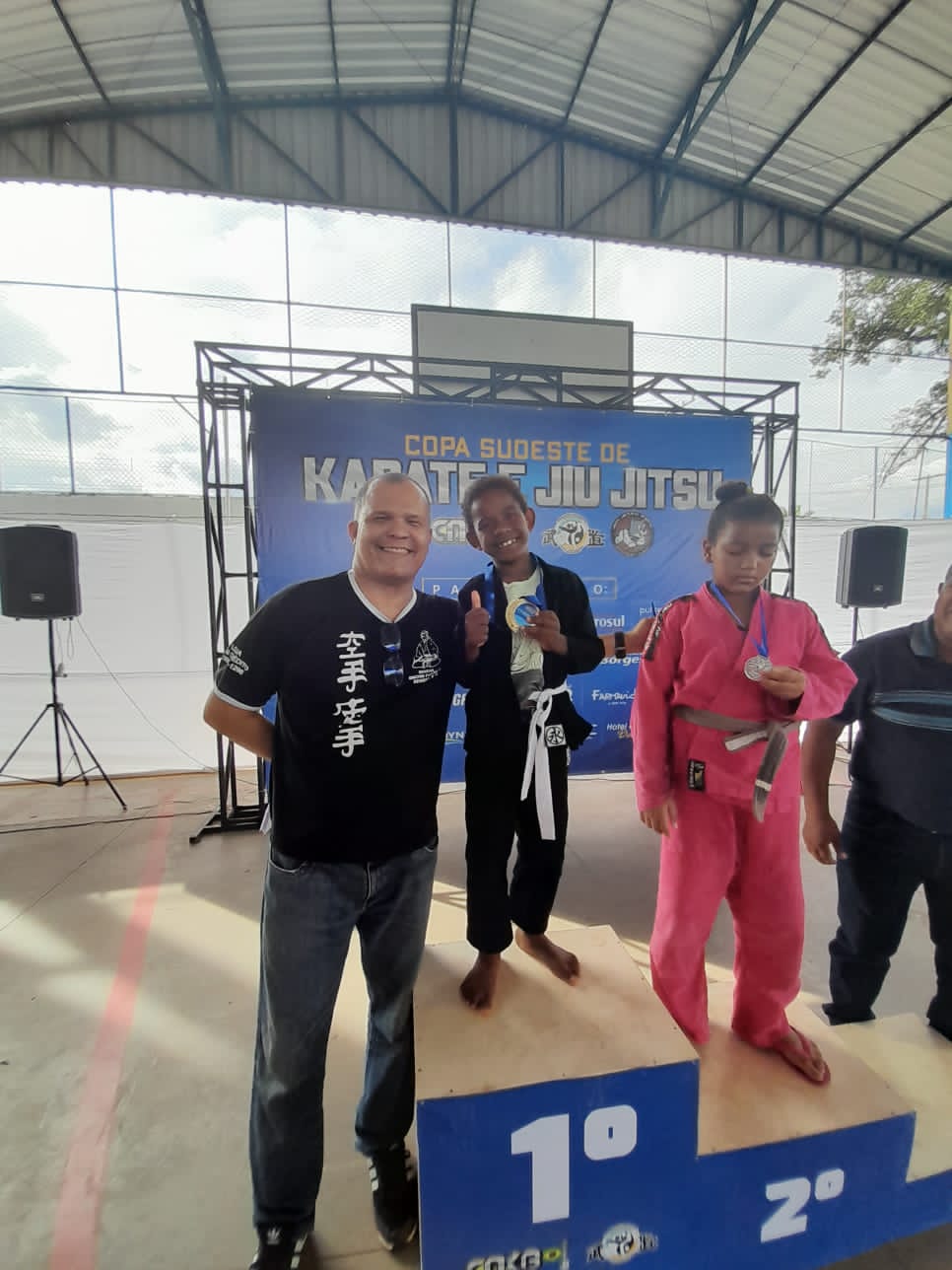 Em Taguatinga (TO), Copa Sudeste de Karatê e Jiu Jitsu foi sucesso de competidores e de público