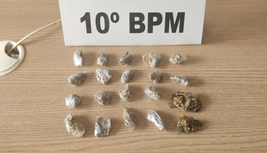 Polícia Militar apreende menor infrator por tráfico de drogas em Arraias (TO)