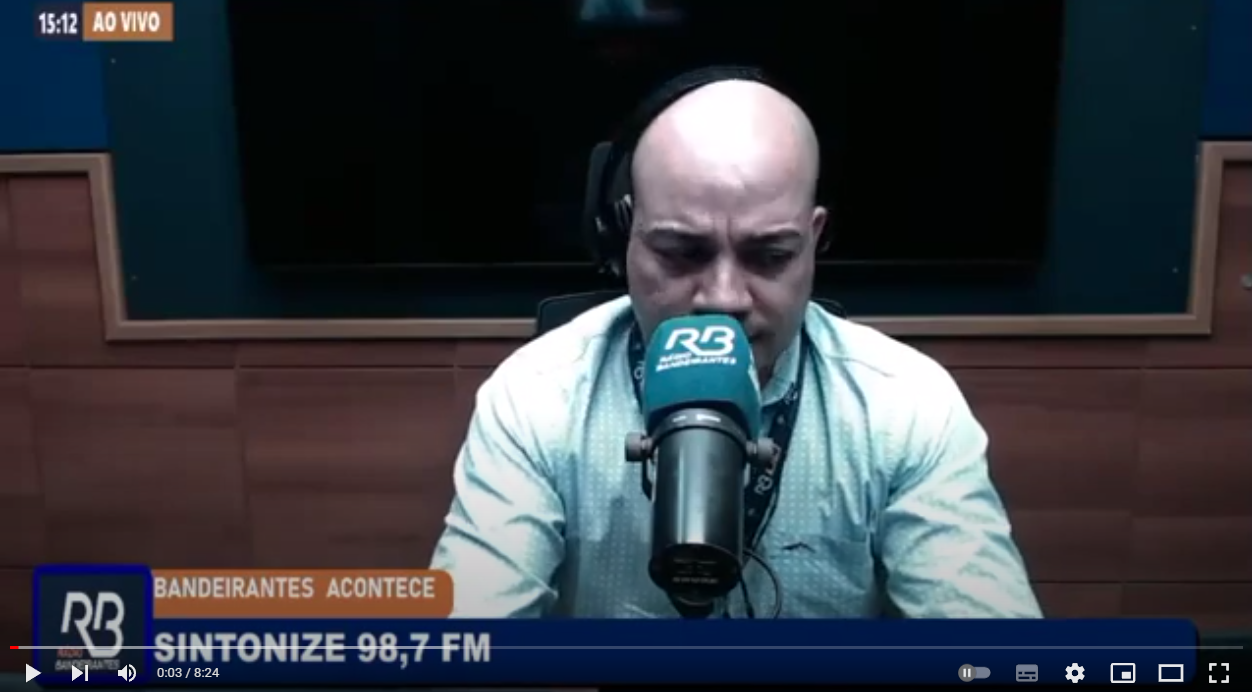 Prefeito de Campos Belos dá entrevista à Rádio Bandeirantes Goiânia e reitera críticas ao Detran (GO)