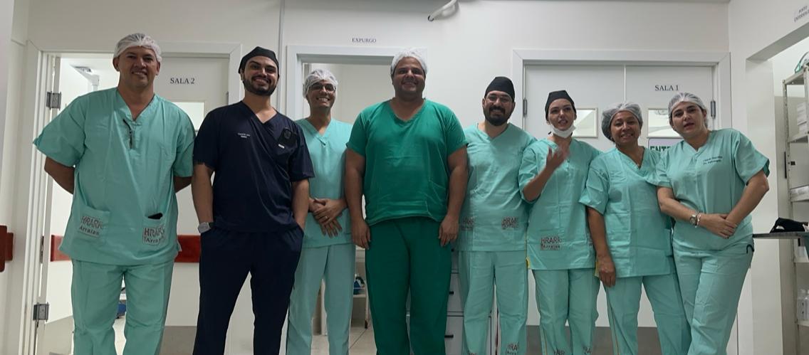 Agradecimentos ao Dr Esaú Barros e Equipe