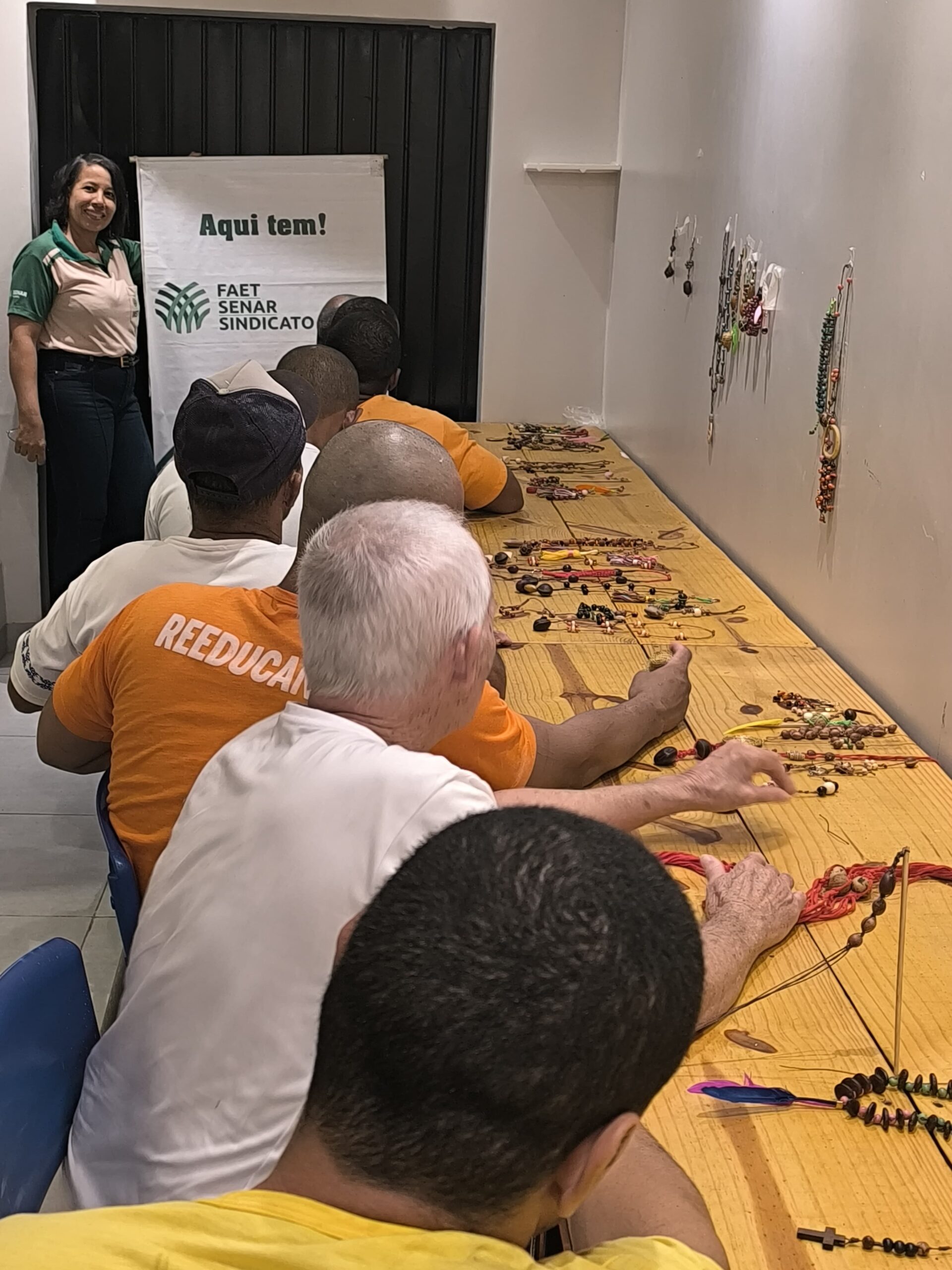 Unidade Penal Regional de Dianópolis (TO) oferta três cursos profissionalizantes para custodiados