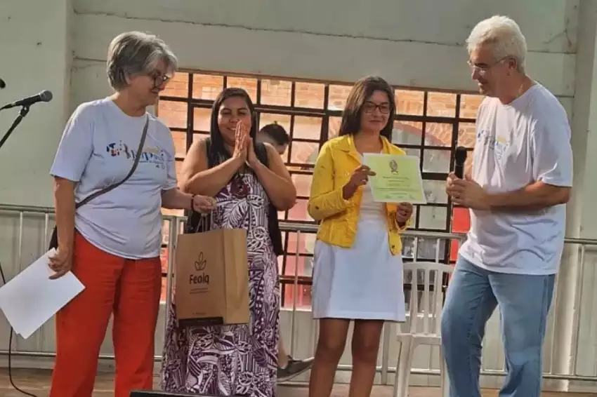 Estudante do IF-Goiano de Campos Belos (GO) vence Concurso Literário do Flipira (SP) e será premiada na terça-feira (23)