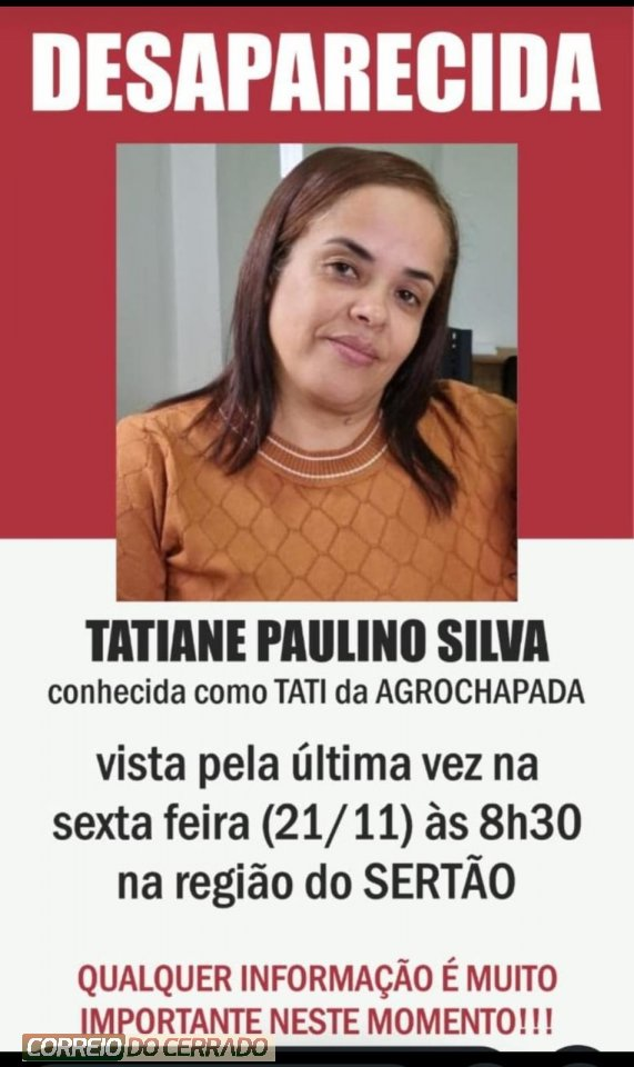 Desaparecimento de empresária mobiliza Alto Paraíso e região; comunidade mantém buscas intensas há quase dois dias