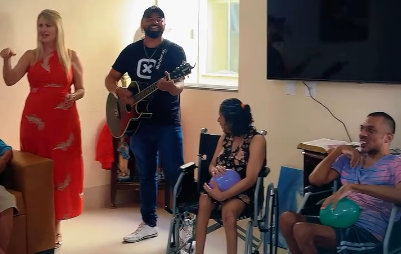 Projeto Conviver leva momentos de carinho e integração a idosos em abrigo de Arraias (TO)