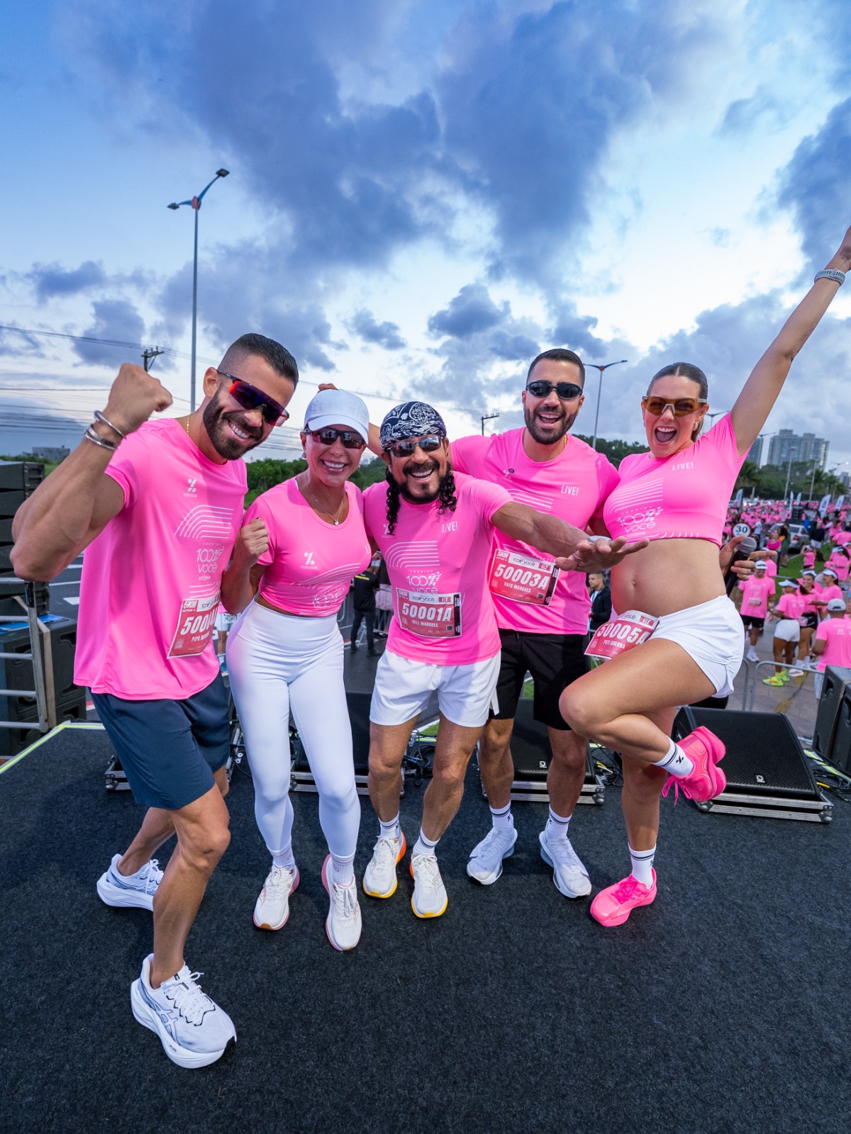 Bell Marques, Rafa e Pipo desembarcam em Brasília com a Corrida 100% Você no feriado de 1º de maio