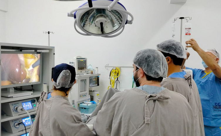 Hospital Regional de Arraias (TO) realiza primeira cirurgia por videolaparoscopia