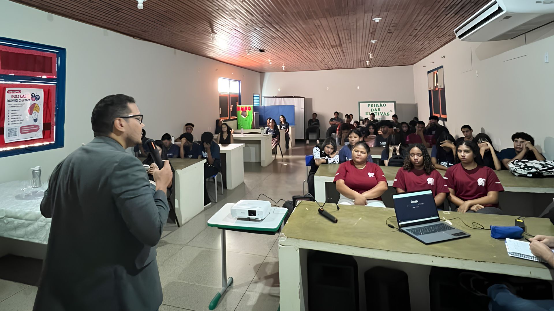 Dianópolis mobiliza estudantes e comunidade para Caminhada Todos pela Paz
