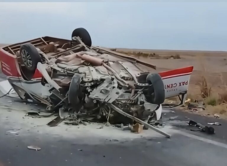 Carro funerário levava corpo para Divinópolis quando se envolveu em acidente na BR-020